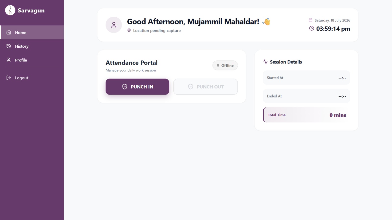 Attendance Module